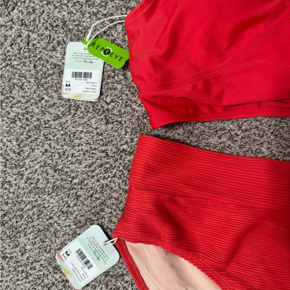 Nani red swimsuit - Picture 2 of 4